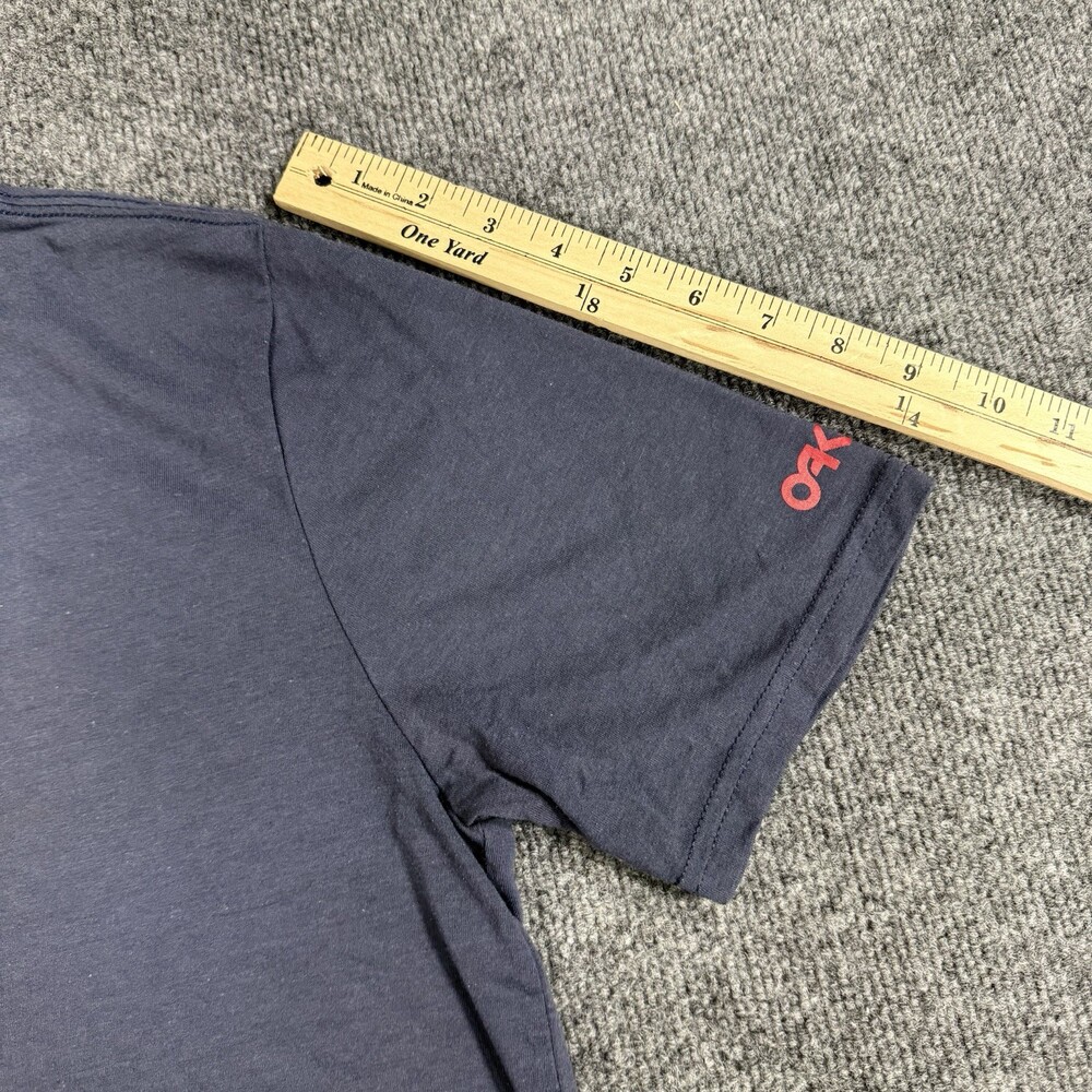 Oakley Team USA T Shirt Mens Medium Navy Blue Regular Fit Olympics Logo Graphic - Picture 8 of 10